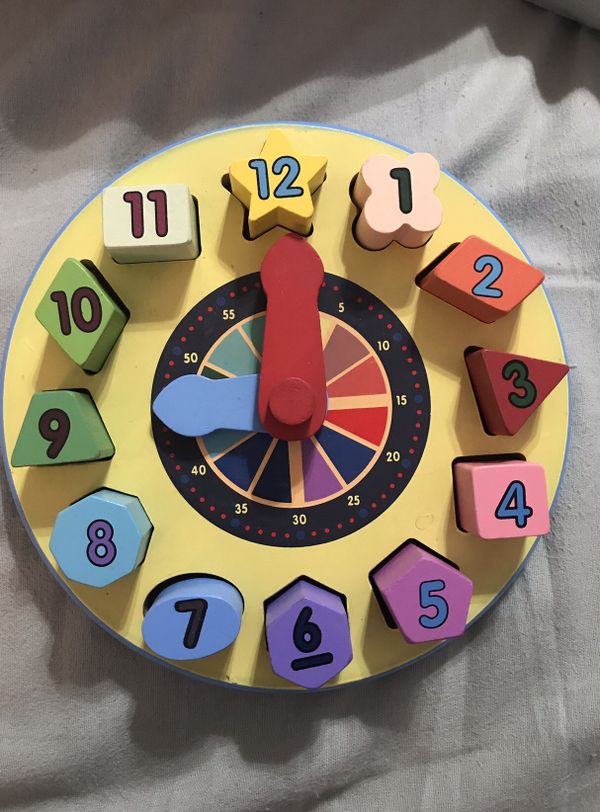 melissa & doug clock puzzle