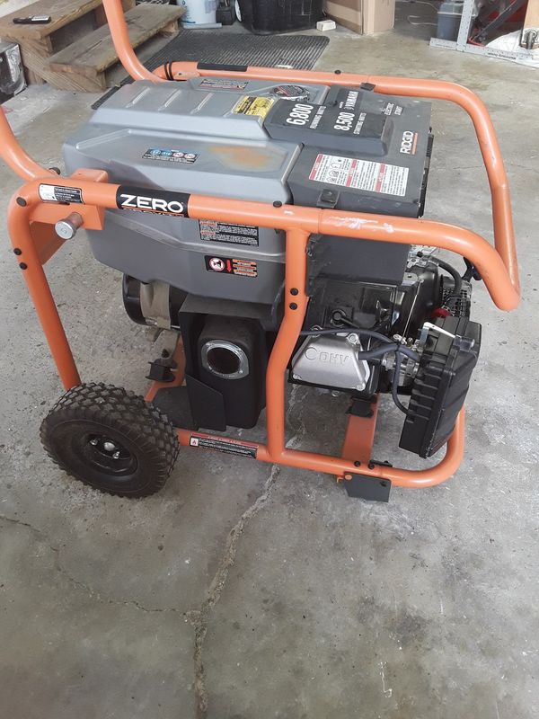 Ridgid Generator, Reliance Controls Manual Tranfer Switch and 30amp