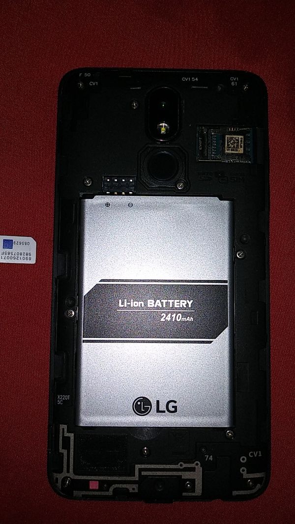 lg vc200 sim card