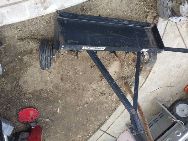 Cultivator pull behind tractor rider lawn mower for Sale ...