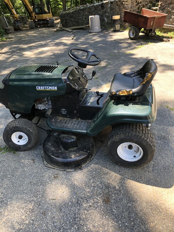 Craftsman 15.5 lC OHV riding lawnmower BLOWN MOTOR for Sale in ...