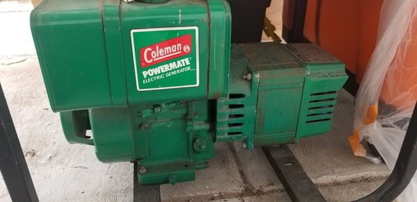 Coleman powermate generator 54 series 4000 watts 8hp for Sale in Las