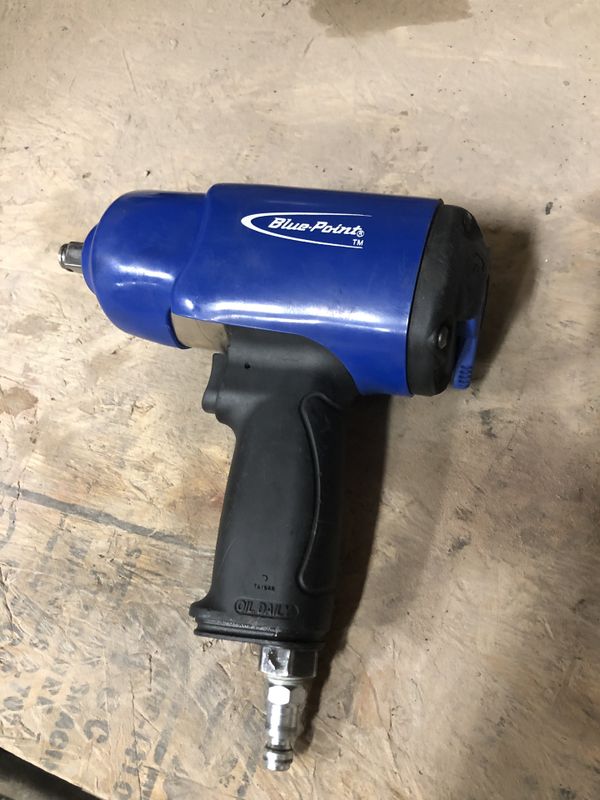 Blue point 1/2 in air impact gun for Sale in Las Vegas, NV OfferUp