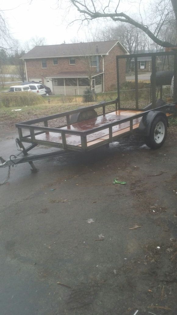 5x8 dovetail utility trailer... for Sale in Nashville, TN OfferUp