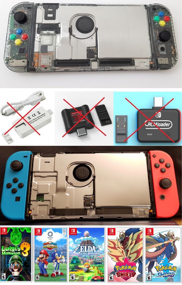 Nintendo Switch Mod Service - ModChip installation, Dual boot System