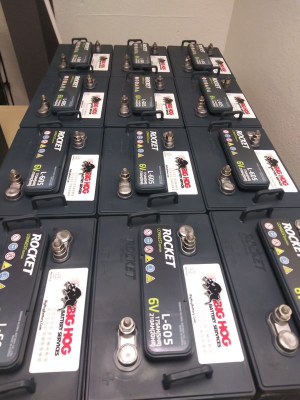 used golf cart batteries