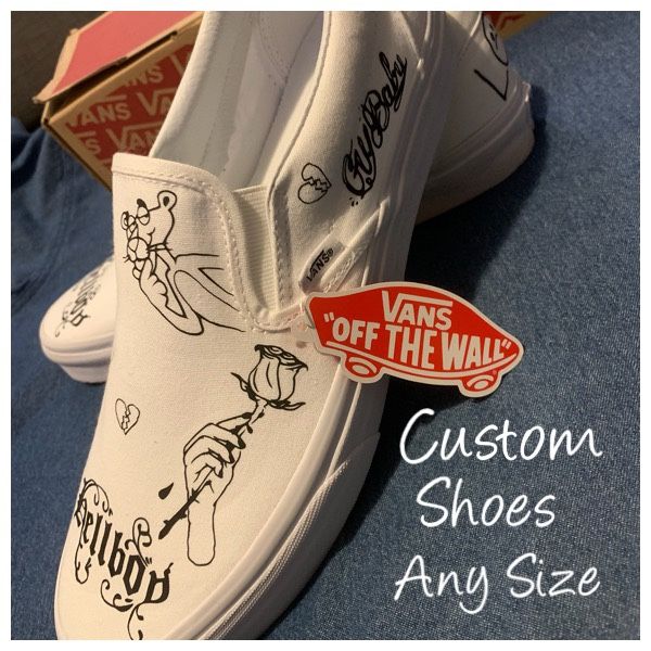 Custom Lil Peep Vans Shoes for Sale in Los Angeles, CA - OfferUp