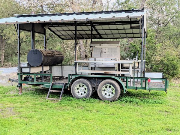 16' Competition BBQ pit trailer for Sale in Iola, TX - OfferUp