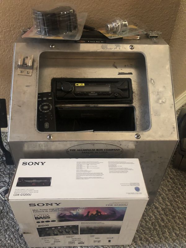 The Aluminum Box Truck Driver Slip Seat Radio Box for Sale in El Paso