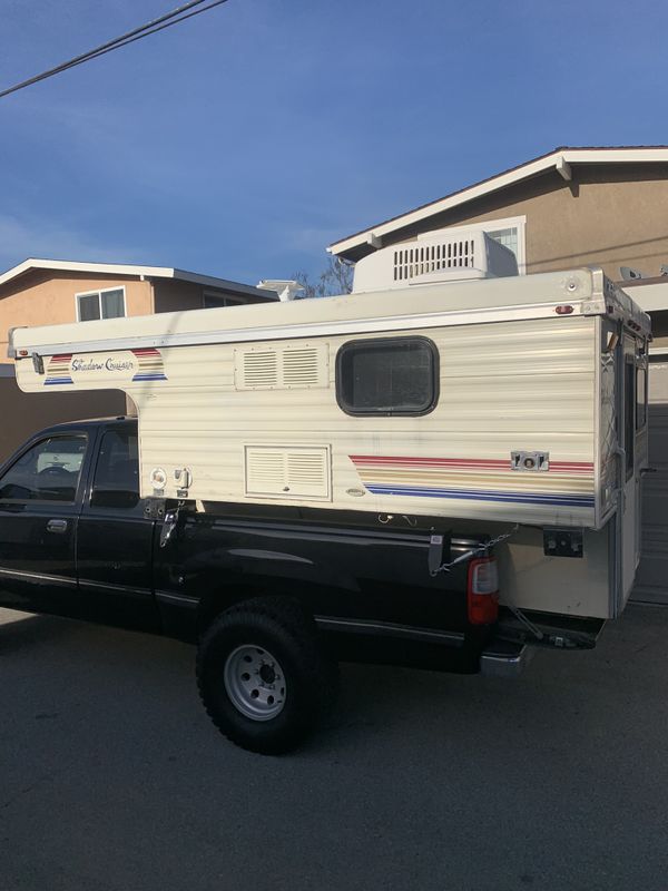 Shadow cruiser cab over pop up truck camper for Sale in Costa Mesa, CA