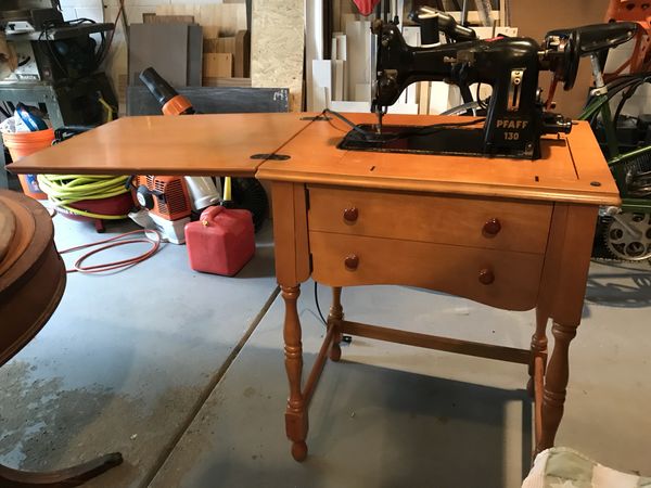 Vintage Pfaff Sewing Machine Table For Sale In Medina Oh Offerup