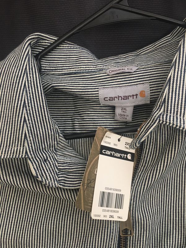 carhart striped shirt