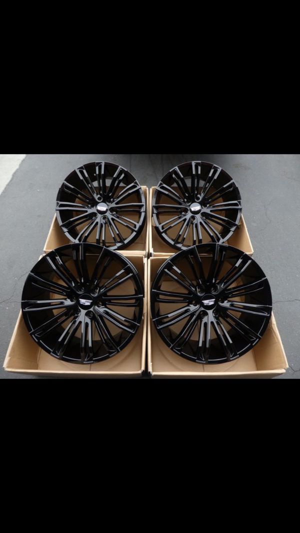New 22" oem Escalade Cadillac Vogue factory wheels 22 inch ...
