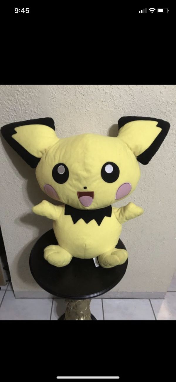 pokemon pichu stuffed animal