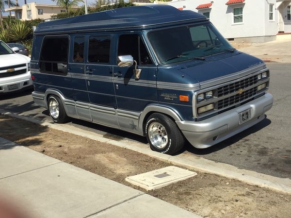 1993 g20 Chevy starcraft conversion van for Sale in San Diego, CA - OfferUp