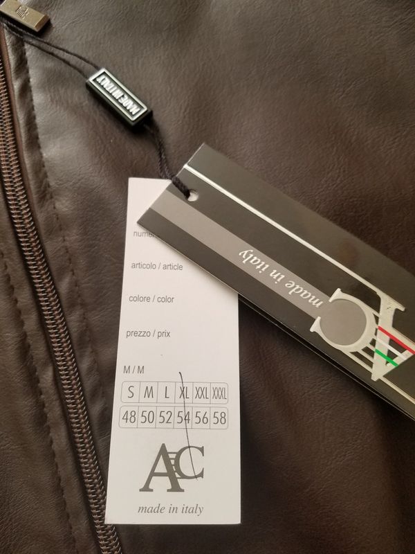 A C Italian Leather Mans Xl For Sale In Tacoma Wa Offerup