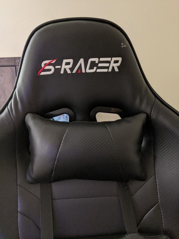 s racer gaming chair recliner