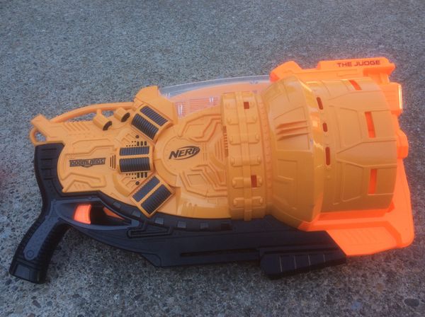 nerf doomlands the judge toy blaster