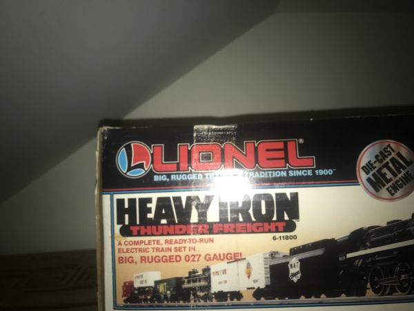 Lionel Heavy Iron Thunder Freight train set for Sale in West Bloomfield ...