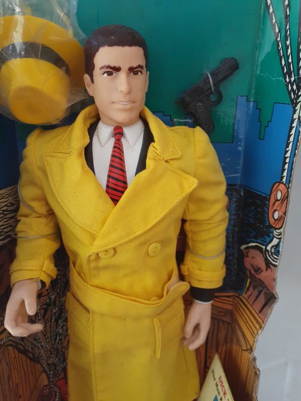 Vtg 1990 Dick Tracy America's Greatest Detective 15" Action Figure