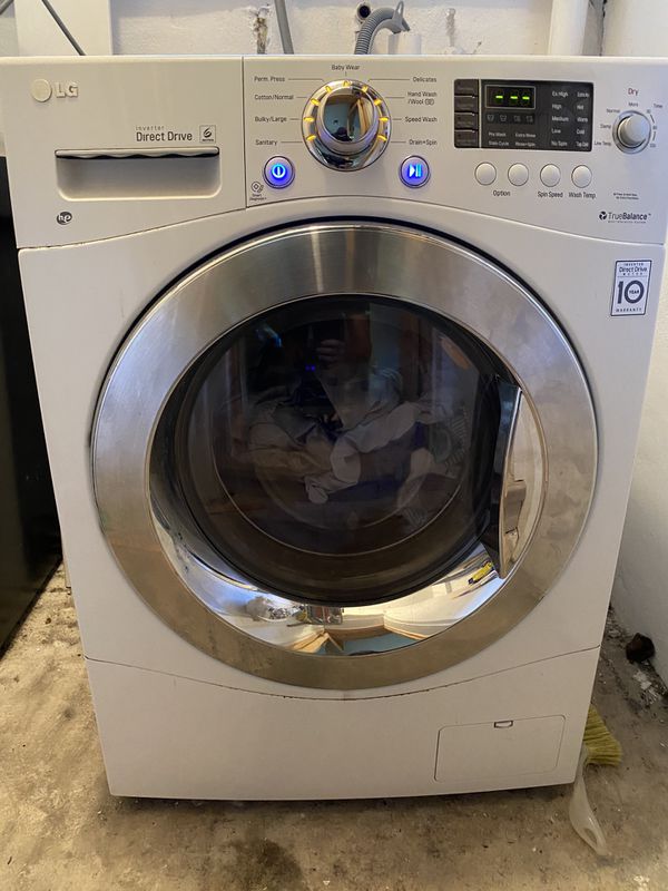 LG White Compact AllinOne Front Load Washer and Electric Ventless Dryer Combo for Sale in
