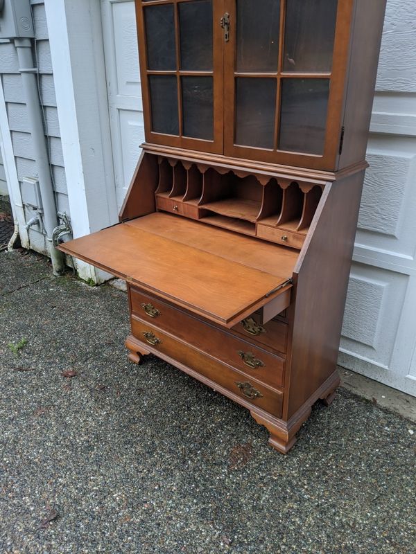 Vintage Jasper Cabinet Co Secretary Desk For Sale In Bothell Wa Offerup 3641