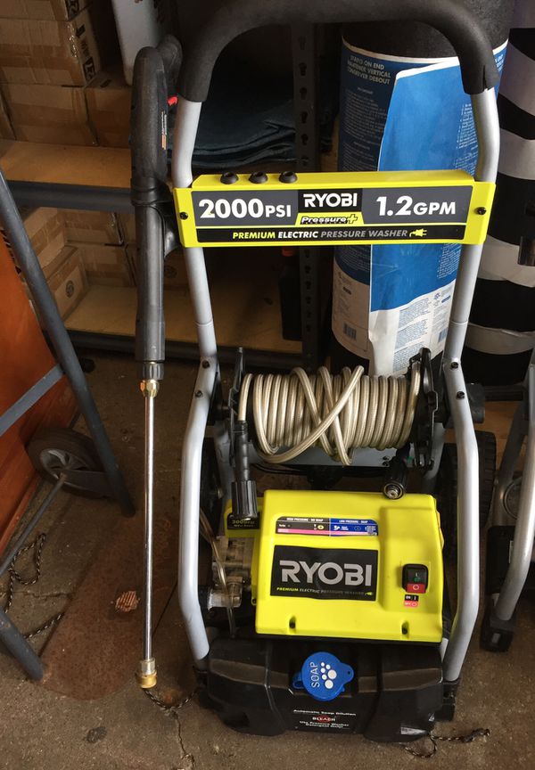 ryobi power washer 2000 psi