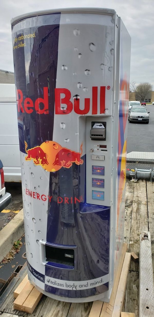 BRAND NEW Red Bull vending machine for Sale in Palatine, IL OfferUp