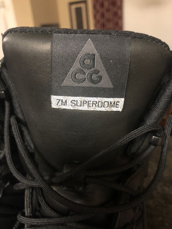 nike mens zoom superdome acg tactical leather boots