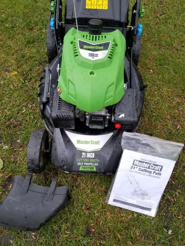 mastercraft 3 in 1 lawn mower