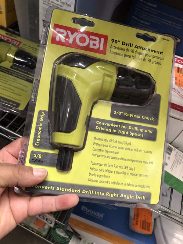 RYOBI Right Angle Drill Attachment’ 90 degrees drill attachment regular