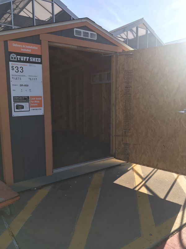 tuff shed sr600 display for sale!! located at lemmon ave