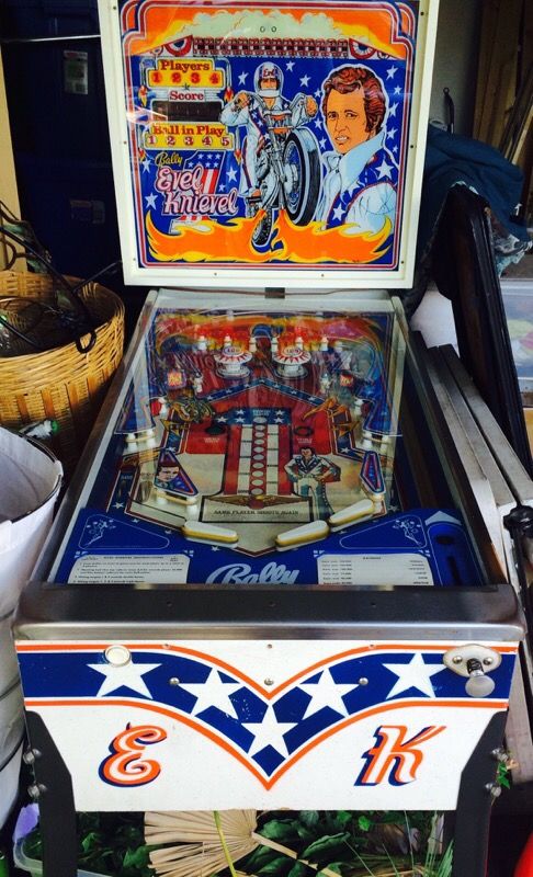 Evil Knievel Full Size Pinball Machine for Sale in Las ...
