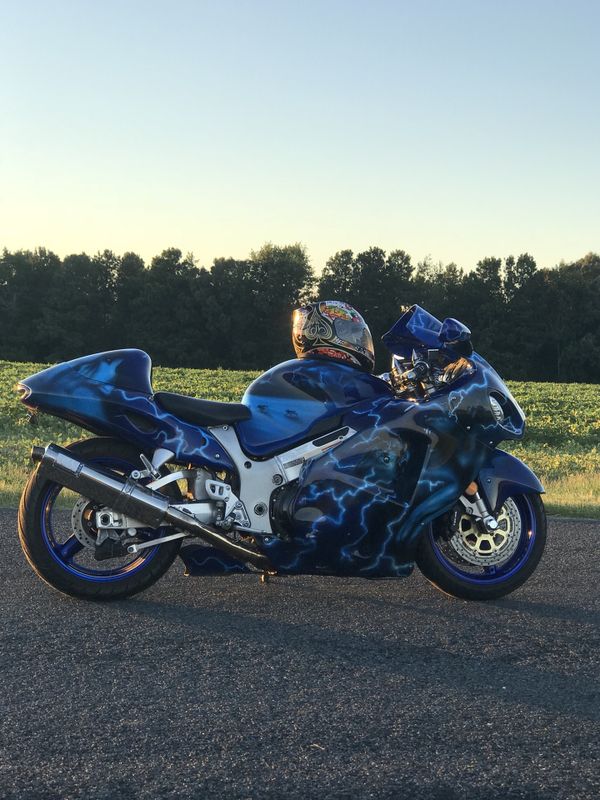 2001yr 24,144miles Suzuki hayabusa custom paint job for ...