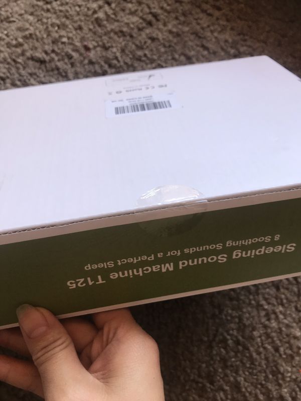 White Noise Machine, Letsfit Rechargeable Sound Machine for Sleeping, 8