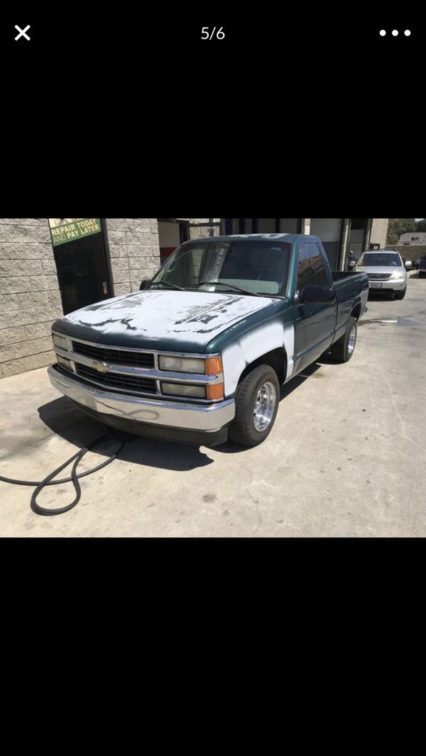 1995 Chevy Silverado single cab short bed OBS for Sale in Gardena, CA