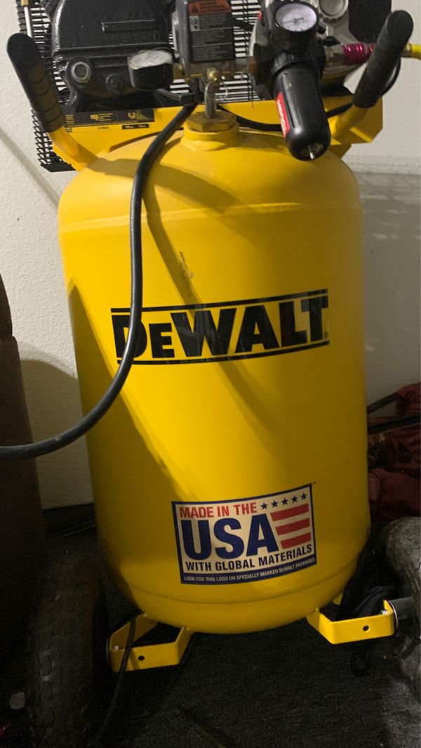 30 gallon Dewalt Air compressor for Sale in Murrieta, CA OfferUp