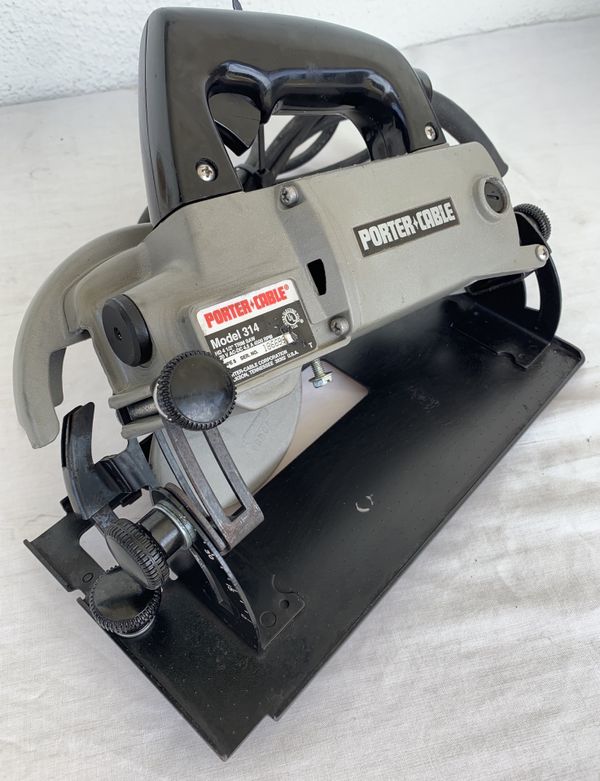 PorterCable 314 Type 5 4 1/2" worm drive trim saw, excellent! for Sale