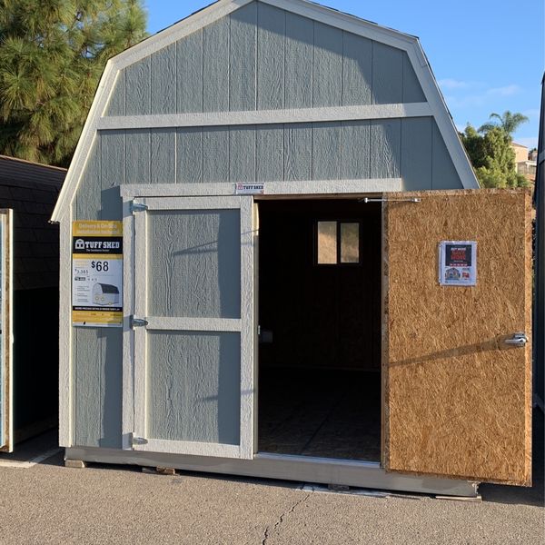 Double story tuff shed Tuff Sheds