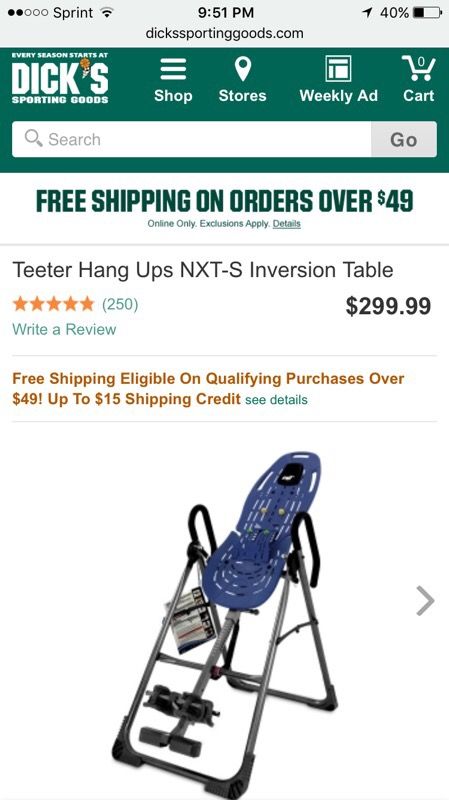 Teeter Hang Ups Nxt S Inversion Table For Sale In Philadelphia Pa Offerup