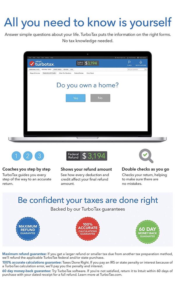 turbotax deluxe with state 2018