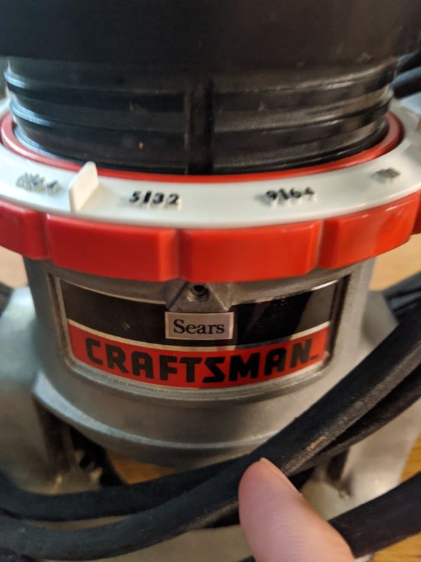 Craftsman 1 1/2 horsepower router for Sale in Menifee, CA OfferUp