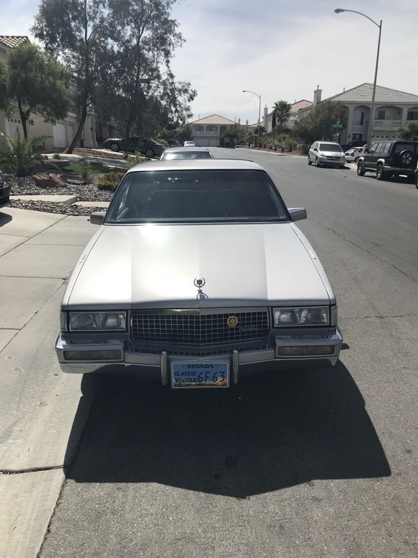 Sweet 89 Cadillac Coupe Deville Carfax and title in hand for Sale in ...