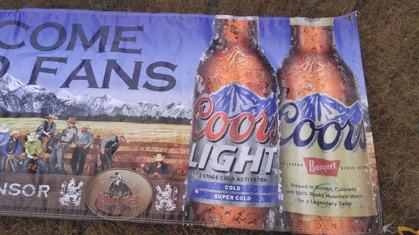 Coors Light Rodeo Banner. for Sale in Port Orchard, WA - OfferUp