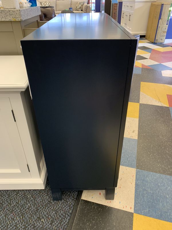 New 3 Navy Blue Drawer Accent Cabinet for Sale in Virginia ...