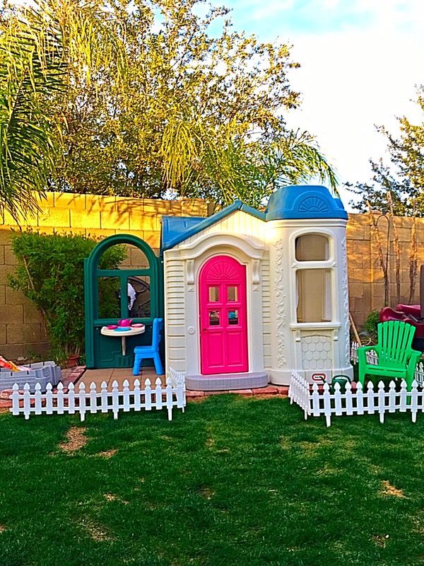 little tikes inflatable victorian playhouse