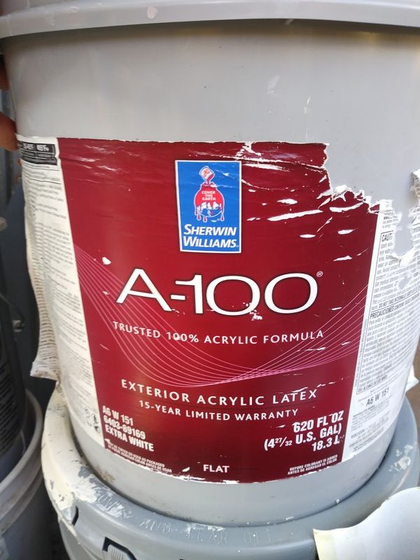 5 gallons Sherwin Williams A100 paint pintura for Sale in Miami