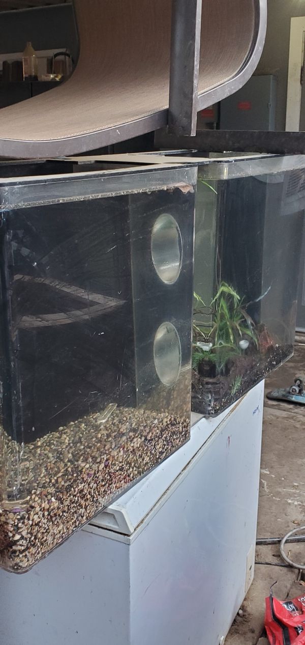 Double fish tank plexiglass aquarium for Sale in Bakersfield, CA OfferUp