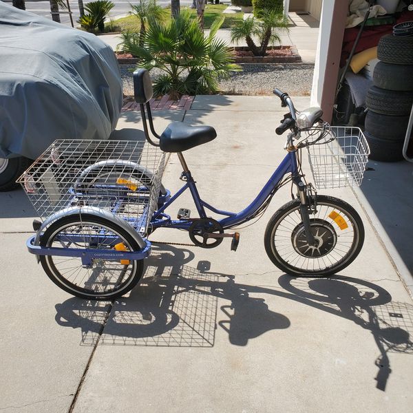 3 wheeler, Cozy Trike electric motorized. for Sale in Menifee, CA - OfferUp