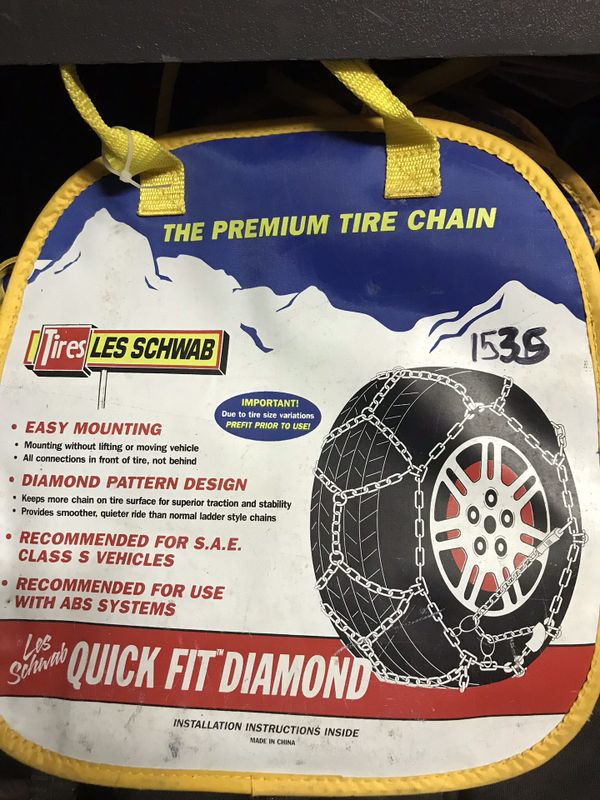 Les Schwab snow tire chains 1535 for Sale in Vancouver, WA OfferUp